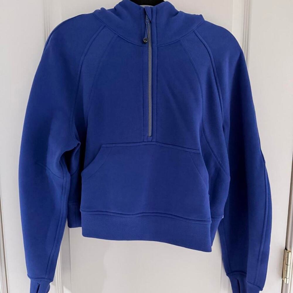 Nwt lululemon scuba oversized half zip size xs/s